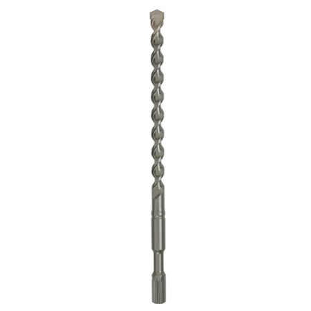 9/16" 5" 10" Spline Shank 2 Cutter Hammer Drill Bits