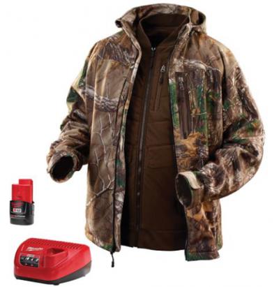M12™ Cordless Realtree Xtra® Camo 3-in-1 Heated Jacket Kit - Small - (Jacket Kit)