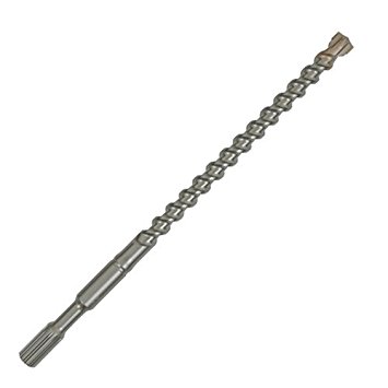 1-3/4" 18" 23"  Spline Shank 4 Cutter Hammer Drill Bits