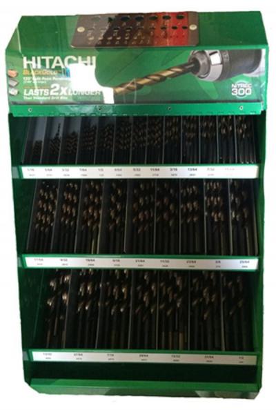 29 piece Bulk Bit Display Black and Gold Bits With Lock and Keys