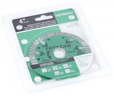4-Inch Premium ProtectedTurbo Diamond Saw Blade for Concrete and Masonry, Dry Cut