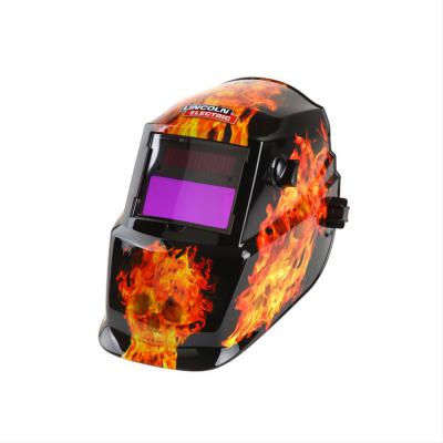 Skull/Flame Auto Darkening Welding Helmet - Variable 9-13