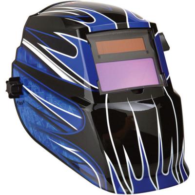 Fierce Blue Auto Darkening Welding Helmet - Variable 9-13