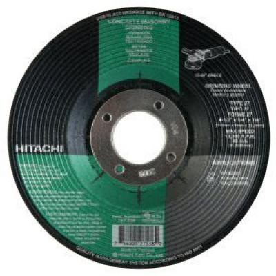 9" x 1/4 with 7/8" Arbor Depressed Center Grinding Wheels for Metal, Type 27, A24P-BF, Pack of 10