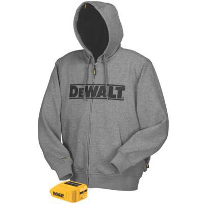 20V/12V MAX* Gray Heated Hoodie (Hoodie and Adaptor Only) - Medium