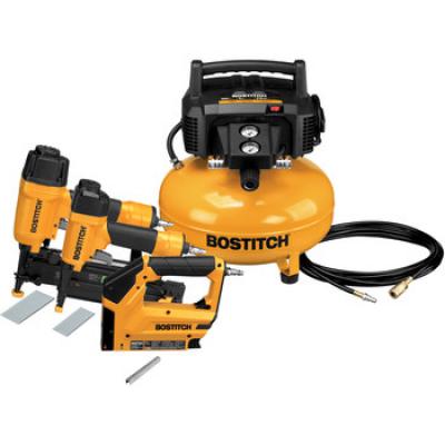 3-Piece Nailer and Compressor Combo Kit