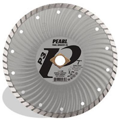 5 x .080 x 7/8, 5/8 Pearl P3™ Gen. Purpose Waved Core Turbo Blade, 10mm Rim