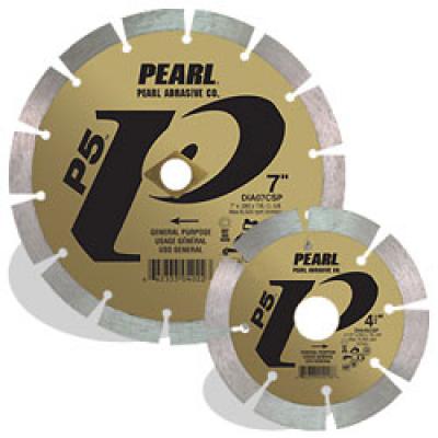 4-1/2 x .080 x 7/8, 5/8 Pearl P5™ General Purpose Segmented Blade, 12mm Rim