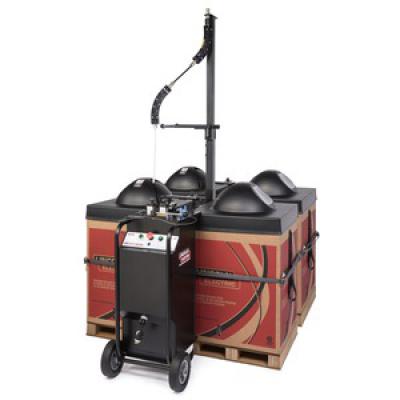 INFINITY PAK WITH 4 STATIONS FOR 500/1000 LB (277/453 KG) ACCU-PAK® BOXES (2-TORCH) - 47 X 58 IN