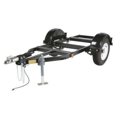LARGE TWO-WHEEL ROAD TRAILER WITH DUO-HITCH®