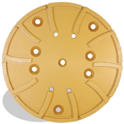 10 x 3/4 Hexpin® Surface Grinding Plate, 4 Holes, 20 Segments