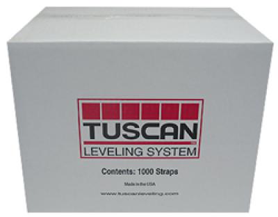 Tuscan Leveling System Straps, 1000/Box