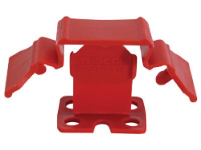 3/8" to 1/2" Tuscan Red SeamClip™, 150/Box
