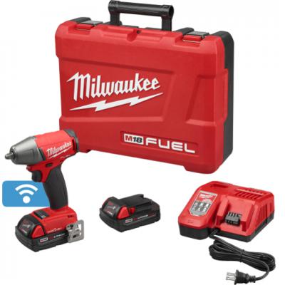 M18 FUEL™ 3/8" Compact Impact Wrench w/ Friction Ring with ONE-KEY™ Kit