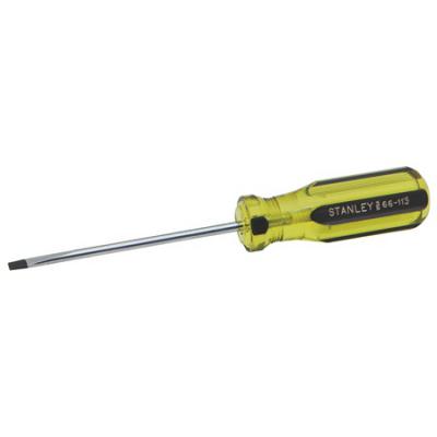 STANLEY® 100 PLUS® CABINET SLOTTED TIP SCREWDRIVER 1/8" X 3"