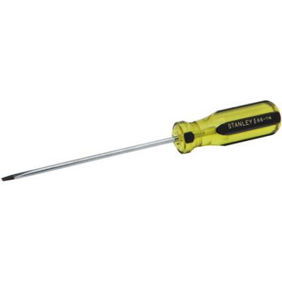 STANLEY® 100 PLUS® CABINET SLOTTED TIP SCREWDRIVER 1/8" X 4"