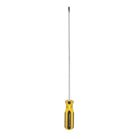 STANLEY® 100 PLUS® CABINET SLOTTED TIP SCREWDRIVER 1/8" X 8"