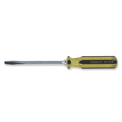 STANLEY® 100 PLUS® SQUARE BLADE / STANDARD SLOTTED TIP SCREWDRIVER 5/16" X 6"