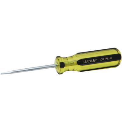 STANLEY® 100 PLUS® CABINET SLOTTED TIP SCREWDRIVER 3/16" X 3"