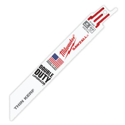 6" 24 TPI Thin Kerf SAWZALL® Blades (Bulk - 100 Pk)