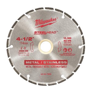 4-1/2" SteelHead Diamond Cut-Off