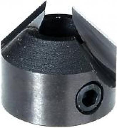 18-Millimeter Outside Diameter by 7-Millimeter Inside Diameter Left Turn Carbide Tipped Counter Sink for Spindle Boring