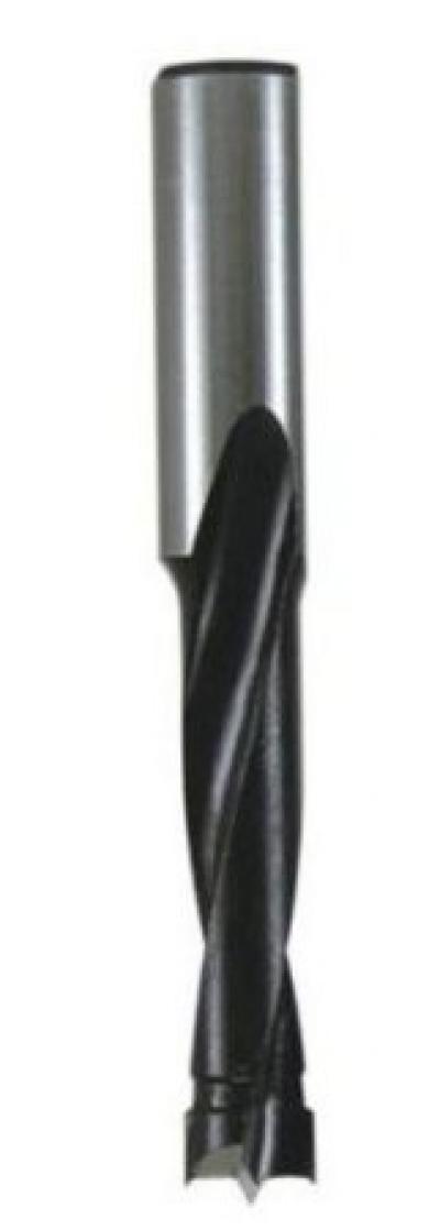 Industrial Carbide Tipped Brad Point Boring Bit Right Hand 10mm Diameter- 10mm Shank- 70mm Length