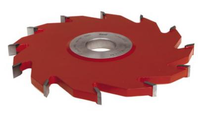 1/2-Inch 12-Wing Groove Cutter For Shaper, 1-1/4 Bore