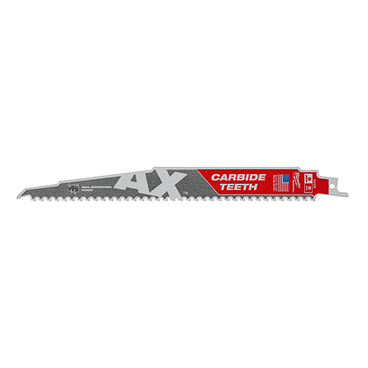 The AX™ with Carbide Teeth SAWZALL® Blade 9" 5T