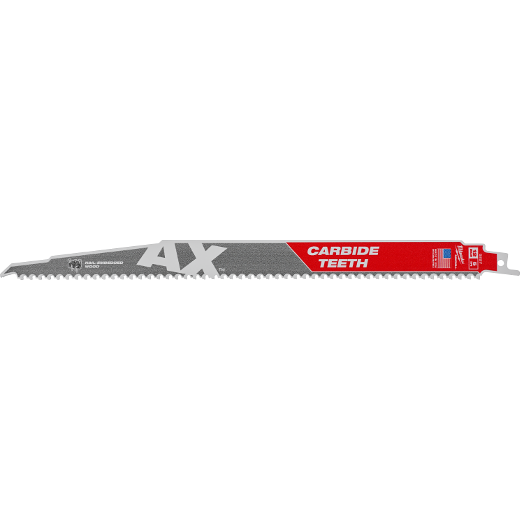 The AX™ with Carbide Teeth SAWZALL® Blade 12" 5T