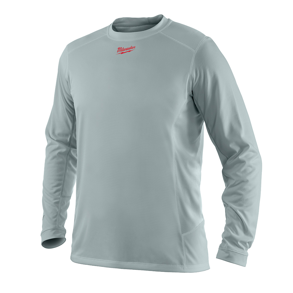 WORKSKIN™ Light Weight Performance Long Sleeve Shirt - Gray - 3X-Large