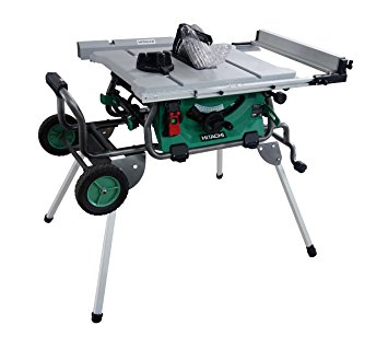 15 AMP 10 IN. JOBSITE TABLE SAW WITH FOLD AND ROLL STAND