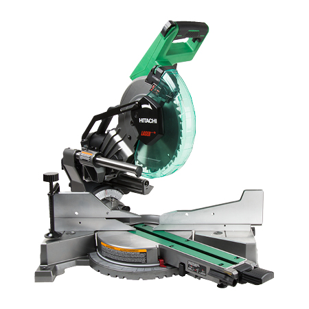 Sliding Dual Compound Miter Saw with Laser Marker