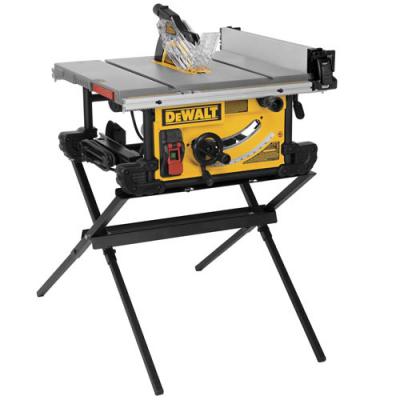 10 in. Job Site Table Saw with Scissor Stand