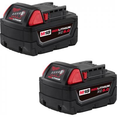 M18™ REDLITHIUM™ XC5.0 Extended Capacity Battery Two Pack