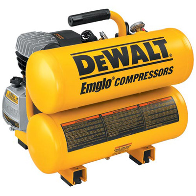 1.1 HP Continuous 4 Gallon Electric Hand Carry Compressor