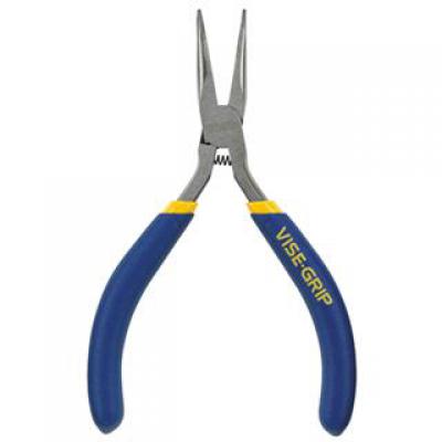 5" Curved Nose Pliers With Spring