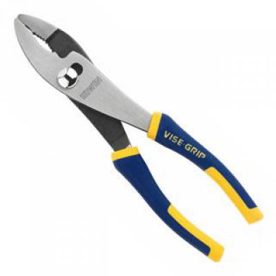 8" Slip Joint Pliers With Steel Han