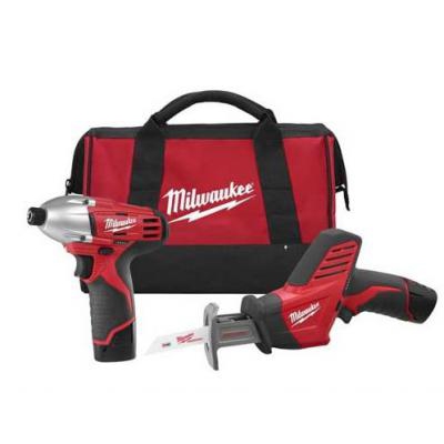 M12 12-Volt Lithium-Ion Cordless Impact Driver/Hackzall Combo Kit (2-Tool)