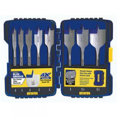 8 Pc. SPEEDBOR BLUE GROOVE Pro Set