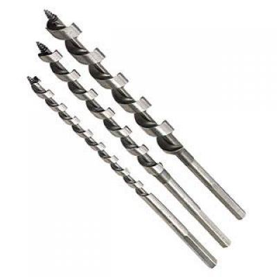 3 Pc. Set x 9.5" OAL Clean Cutting Auger Bits