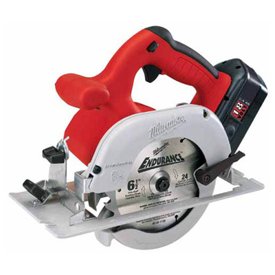 18 Volt 6-1/2 in. Circular Saw with Two Batteries, Charger and Case
