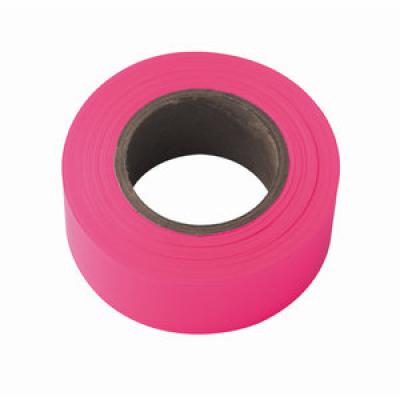 150' Glo-Pink Flagging Tape PK 24