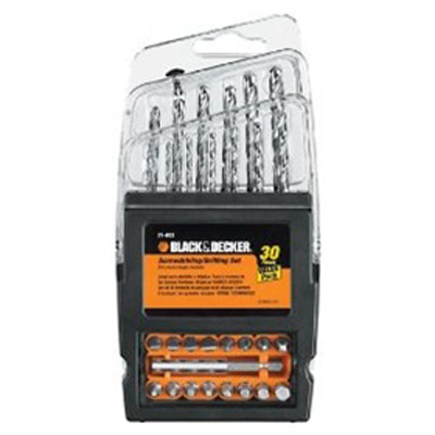 30-Piece Drilling and Screwdriving Set