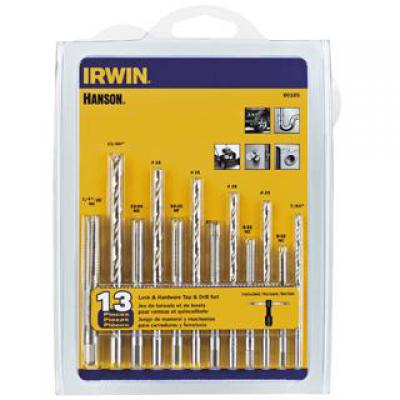 13 Pc. Tap and Drill Set  -  (4-40