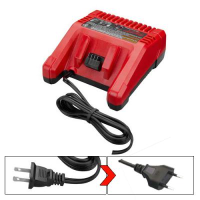 M18 110V 60Hz Charger to 220V 50Hz Charger SWAP