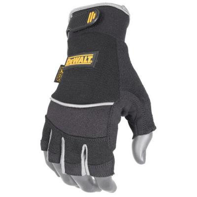 Technician Fingerless Synthetic Leather Performance Glove - Large