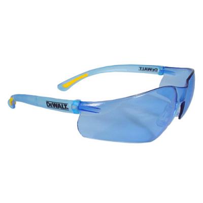 Contractor Pro Light Blue High Performance Lightweight Protective Safety Glasses