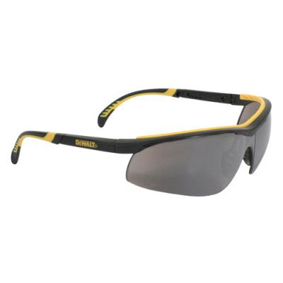 DC™ Silver Mirror High Performance Protective Safety Glasses with Dual-Injected Rubber Frame and Temples