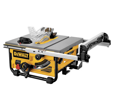10" Compact Job Site Table Saw with Site-Pro Modular Guarding System
